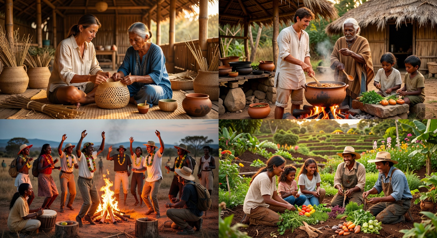 Fair trade cultural exchange