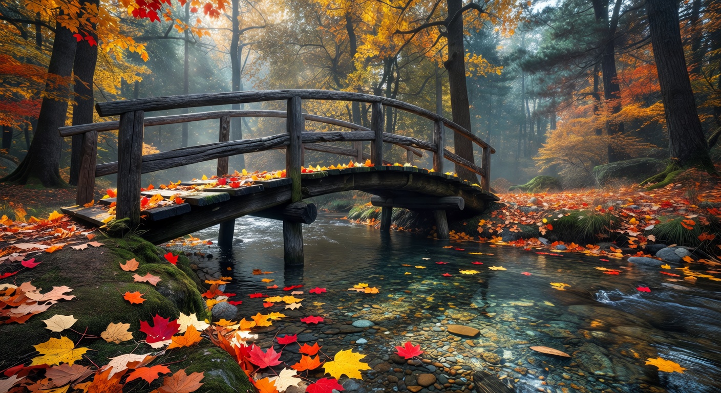 Rainforest canopy walkway in Borneo